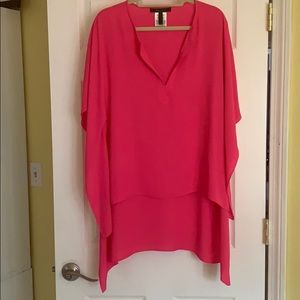 BCBG MaxAzria Hi-low Hem Top